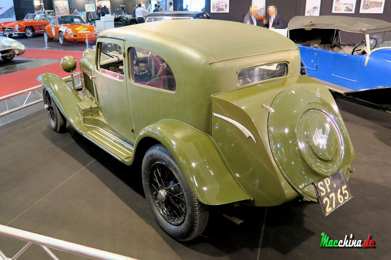 Alfa Romeo 6C 1750 GT Berlinetta Aerodinamico, Foto: Macchina.de